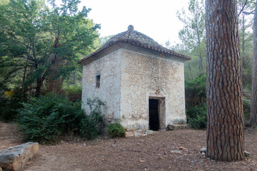 The natural park of the desert of las palmas in Castellon
