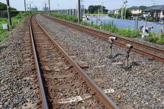 常磐線の鉄道線路