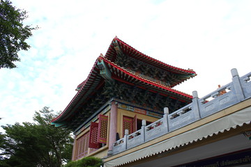 chinese temple and monastery -  temple in thailand - photo set