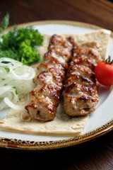 meat dish lula kebab