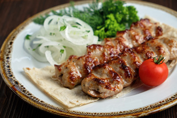 meat dish lula kebab