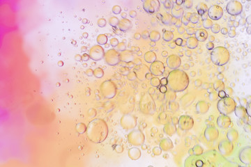Abstract bubbles in motion