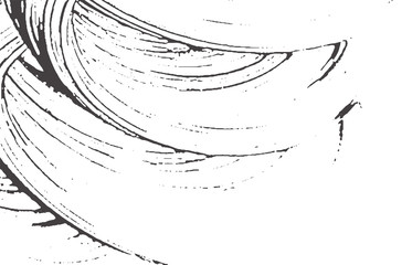 Grunge texture. Distress black grey rough trace. A