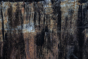 Dark worn rusty metal texture background. Metal rusty surface.
