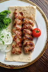 meat dish lula kebab