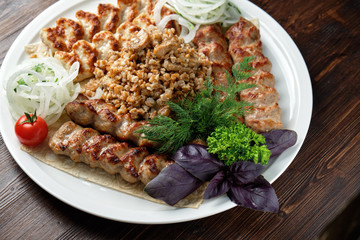 meat dish lula kebab