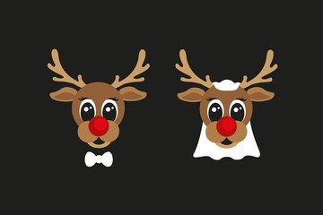 Christmas Background Concepts - Rudolph