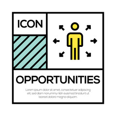 OPPORTUNITIES ICON CONCEPT