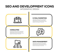 SEO AND DEVELOPMENT ICON SET