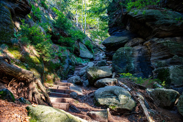 Sächsische Schweiz 2019 Wandern Herbst Tschechien Panorama