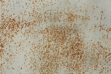 Metal rust on old wall background