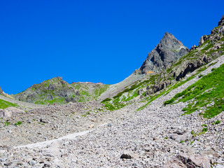 夏の槍ヶ岳