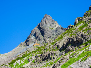 夏の槍ヶ岳