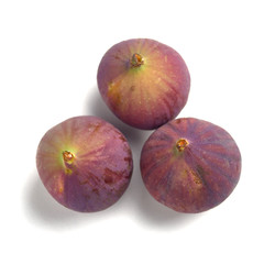 fig fruits isolated on white background