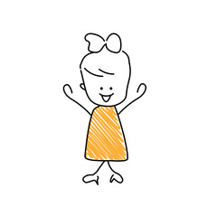 Character with happy emoji