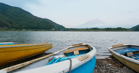 Obraz premium Shojiko in yamanashi of Japan