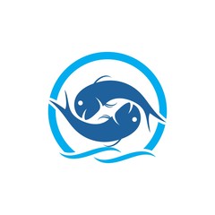 Fototapeta premium Fish Logo vector