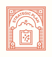 STRATEGIC PLAN ICON CONCEPT