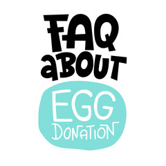 Egg donation lettering quotes
