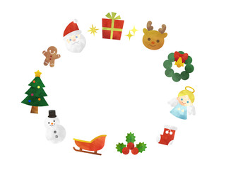 クリスマス フレーム5