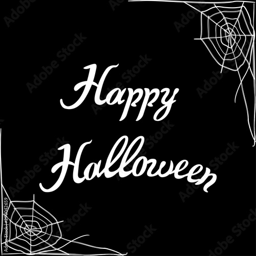 happy halloween greeting card with cool moon background cool card background