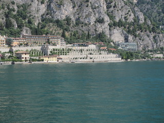 Limone sul Garda - italienische Gemeinde am Westufer des Gardasees in der Provinz Brescia in der Lombardei 