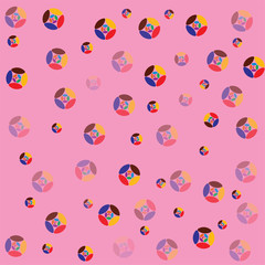 Cartoon Background. Vector.