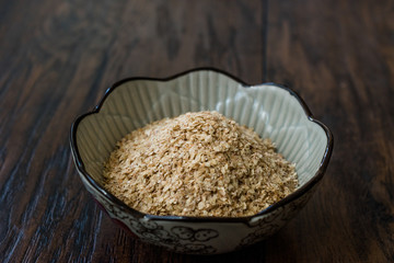 Wheat Germ in Bowl. Ready to Use.