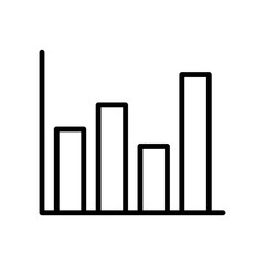 Chart icon vector design template