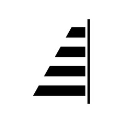 Chart icon vector design template