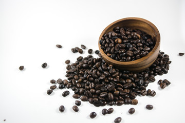 coffee beans in cup