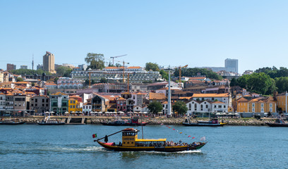 Fototapeta premium Widok na miasto Porto w Portugalii.