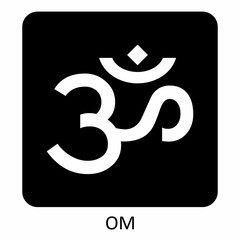 Om sign and symbol