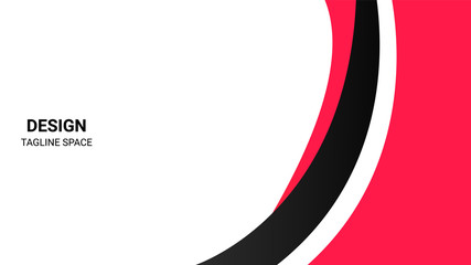 Creative Abstract Black pink Background