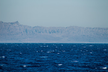 View of Dead Sea coastline