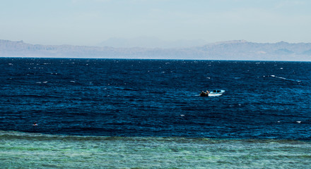 View of Dead Sea coastline