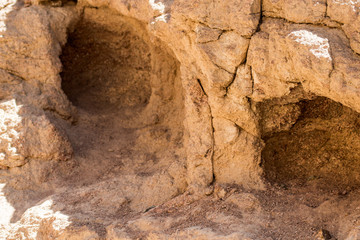 Rocky mountain scenery, Dolomites, Italy