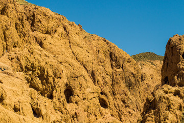 Rocky mountain scenery, Dolomites, Italy