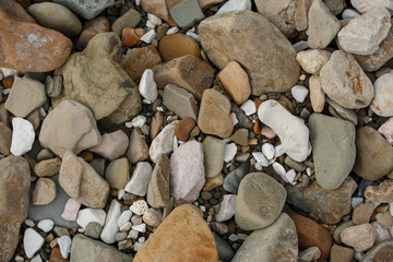 Photo of stones on seashore
