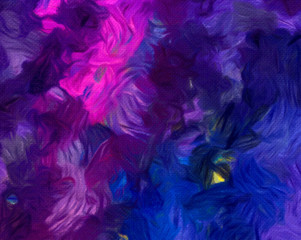 Fototapeta premium Abstract watercolor texture background. Oil painting style