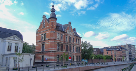 Fototapeta premium Gent is very beautiful city in Belgium