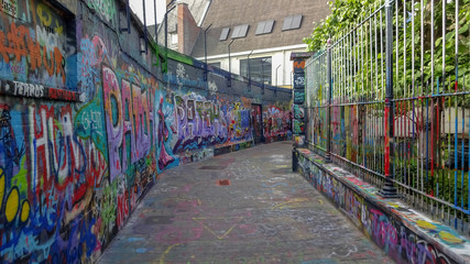 Fototapeta premium Gent is very beautiful city in Belgium