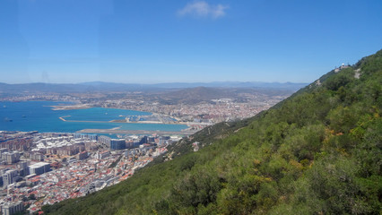 Fototapeta na wymiar Gibraltar is a beautiful place on the south of Europe