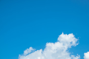 Fototapeta na wymiar blue sky and cloud texture background