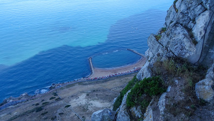 Gibraltar is a beautiful place on the south of Europe