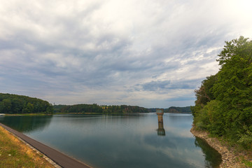 Die Wahnbachtalsperre für die Trinkwasserversorgung