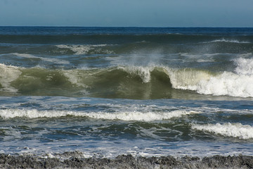 Fototapeta na wymiar Layers of Waves