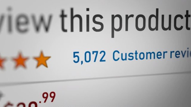 Customer Reviews in Online Shopping Website