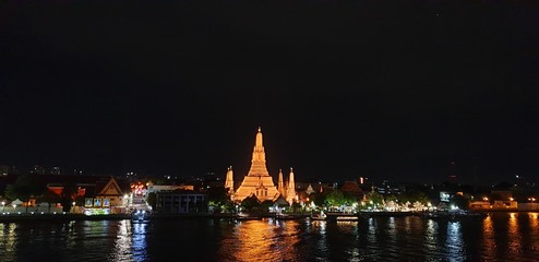 Obraz premium city at night
