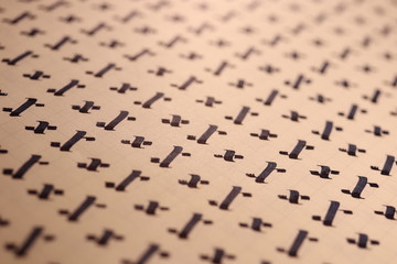 Lettering practice writing worksheet. Handwriting symbol filling pattern. Calligraphic letter X...